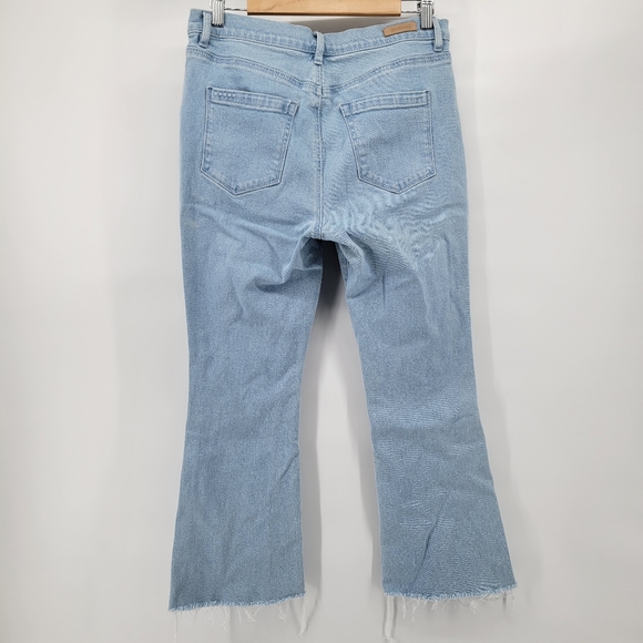 Blank NYC the Varick kick flare light wash jeans 30 - Picture 2 of 4